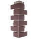 Угол наружный Клинкерный Кирпич ШОКОЛАД (0,450м х 0,160м х 0,31м) Альта Профиль 10/уп