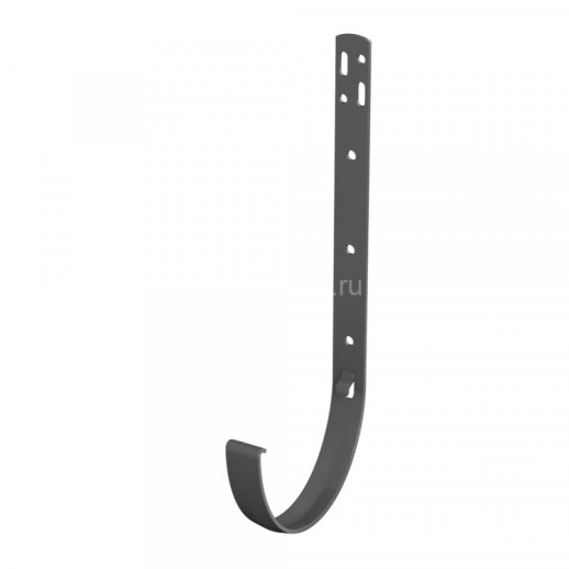 ТехноНИКОЛЬ 125/82 Кронштейн желоба МЕТАЛЛИЧЕСКИЙ, Серый