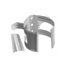 Кронштейн трубы на дерево 150/100 Grand Line (Гранд Лайн) RAL 9003 1 шт