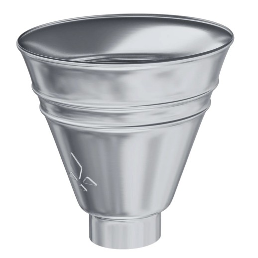 AS Zn 125/90 Воронка водосборная круглая (1шт/уп)