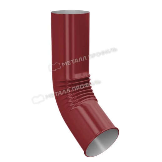 МП Колено трубы сливное D150 RAL 3011, вишня