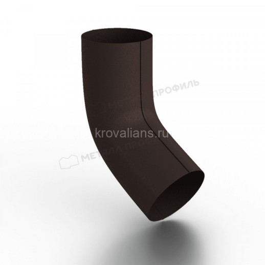 МП 125/100 Foramina Freeze Колено трубы Dark Brown