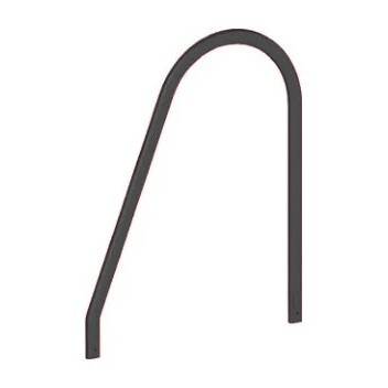 Комплект_Поручней МП для лестницы (9005)_2шт и метизы