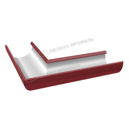 МП Угол желоба универсальный D185 RAL 3011, вишня