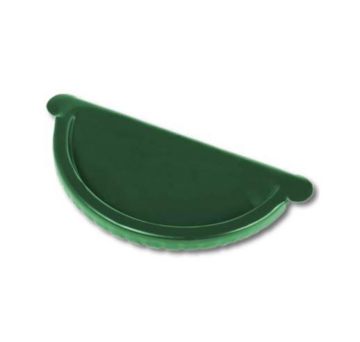 Заглушка желоба Металл Профиль Престиж 150/100 ral 6005  1 шт