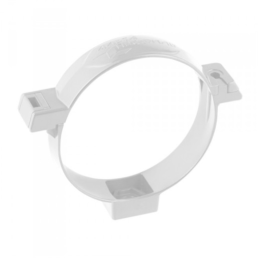 СТАНДАРТ Хомут трубы, белый