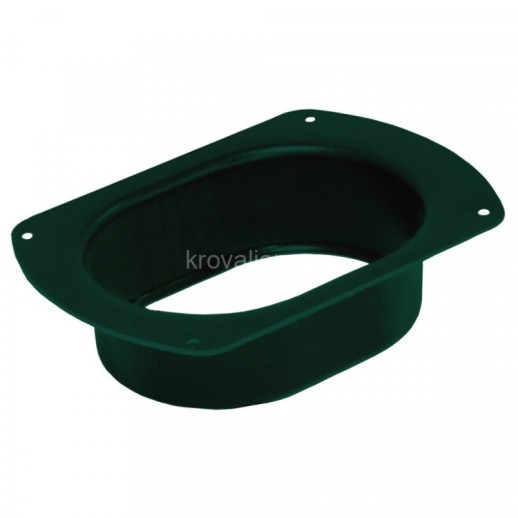 Vortex 127/102 Воронка врезная 127мм PE RAL 6005 зеленый мох