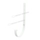 МП Держатель желоба D185х350 RAL 9003, белый