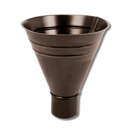 Воронка водосборная Металл Профиль Престиж 125/100 D300/100 ral 8017 1 шт