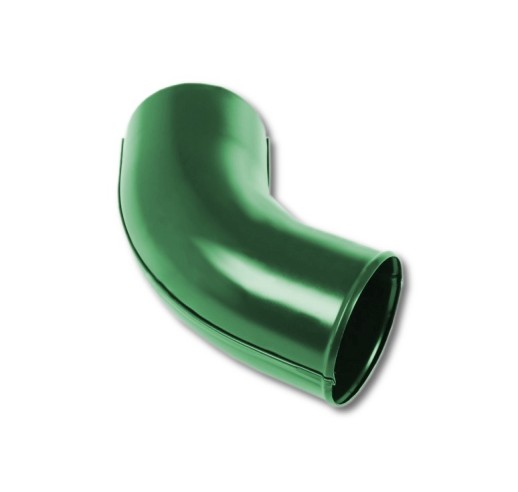 Колено сливное Металл Профиль Престиж 125/100 ral 6005  1 шт