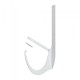 СТАНДАРТ Кронштейн желоба металлический малый, белый