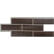Панель камень Венецианский коричневый, 1,25х0,45м 10шт/упак.