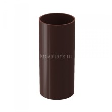 Docke PREMIUM 120/85 мм Труба водосточная 3 м Шоколад 5 шт./уп.
