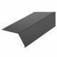 ТН Планка карнизная ПЭ RAL 7024 темно-серая 2м