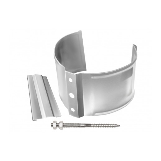 Кронштейн трубы на кирпич 150/100 Grand Line (Гранд Лайн) RAL 9003 1 шт