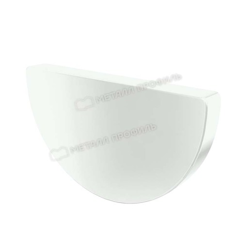 МП Заглушка желоба D185 RAL 9003, белый