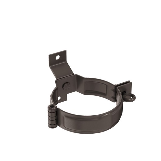 AS PUrus 125/90 Хомут трубы Декоративный под дерево с комплектом крепления RR32