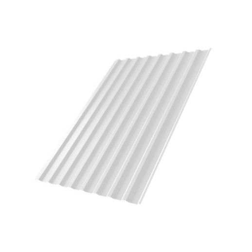 Профнастил C20A 0,45 Drap TX RAL 9003 сигнальный белый