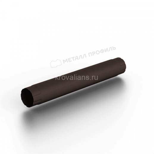 МП 125/100 Foramina Freeze Труба соединительная D100x1000 Dark Brown