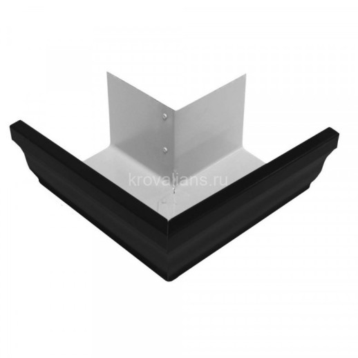 Vortex Matt 127/102 Угол желоба внешний Vortex Matt 90гр 127мм RAL 9005