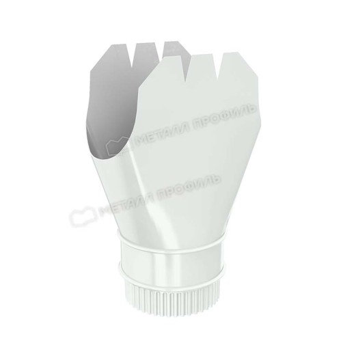 МП Воронка выпускная D185/150 RAL 9003, белый