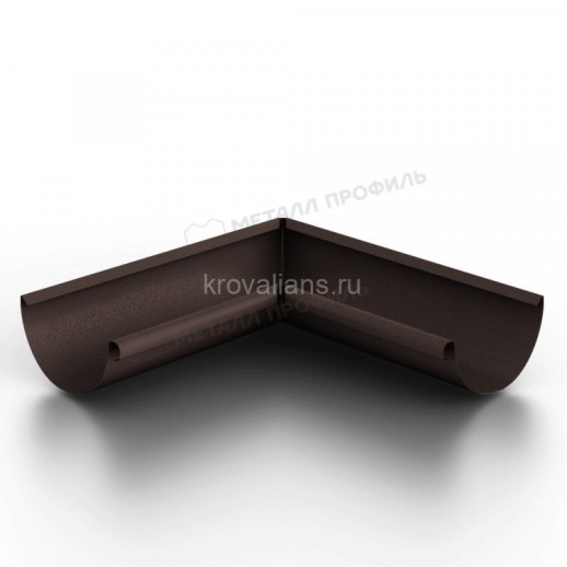 МП 125/100 Foramina Freeze Угол желоба внутренний Dark Brown
