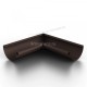 МП 125/100 Foramina Freeze Угол желоба внутренний Dark Brown