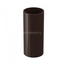 Docke STANDART Труба водосточная 1 м Коричневый 5 шт./уп.
