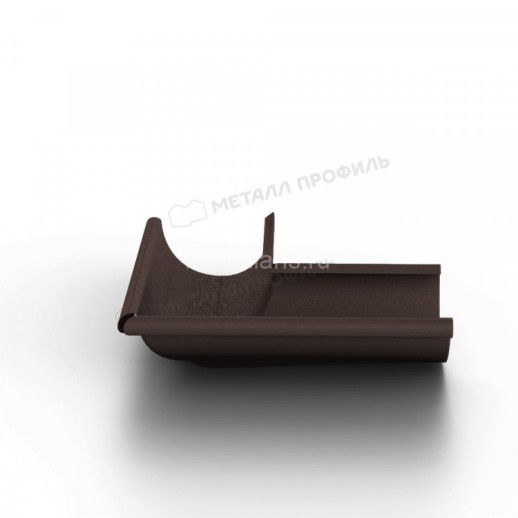 МП 125/100 Foramina Freeze Угол желоба наружный Dark Brown