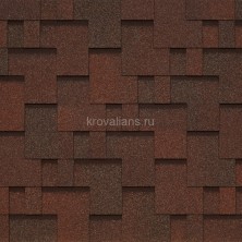 Гибкая черепица Tegola Lazio Nocciola 418 2.86м2 56шт/пал ДО ОКОНЧАНИЯ СКЛ. ОСТАТКОВ