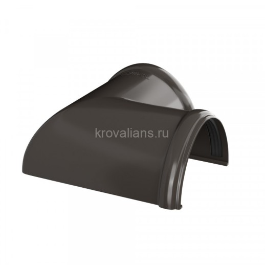 ТехноНИКОЛЬ 125/82 Угол желоба 90, темно-коричневый