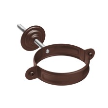 AS PUrus MATT 125/90 Хомут трубы с комплектом крепления RAL 8017