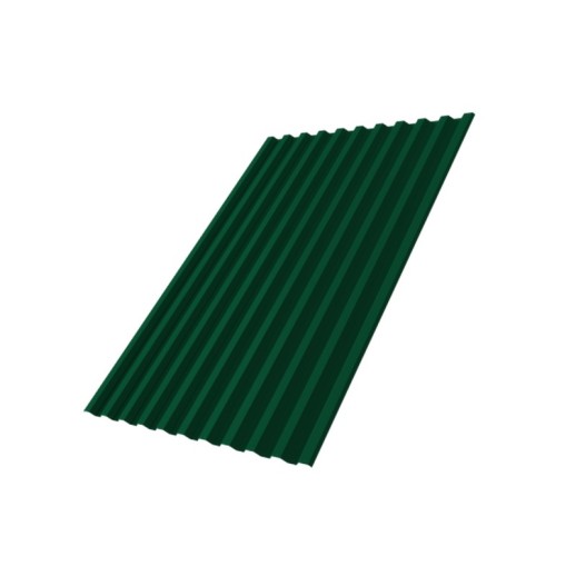 Профнастил Верховье С21R 0,45 PE-Double RAL 6005 зеленый мох