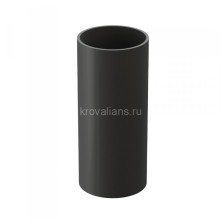 Docke LUX 140/100 мм Водосточная труба 3 м. d-100 мм Графит, 5шт/уп