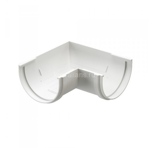 Docke PREMIUM 120/85 мм Угловой элемент  90 гр Пломбир