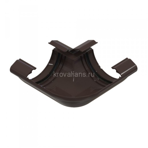 ТехноНИКОЛЬ МАКСИ Угол желоба 90, коричневый
