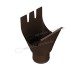 Воронка выпускная МЕТАЛЛ ПРОФИЛЬ Foramina Freeze 125/100 DarkBrown
