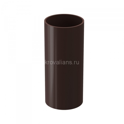 Docke STANDART Труба водосточная 3 м Коричневый 5 шт./уп.
