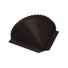 Заглушка конусная 0,45 Drap TX RAL 9005 черный