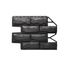 Блок Фасадная панель FineBer (Файнбер) Темно-серый 1 шт