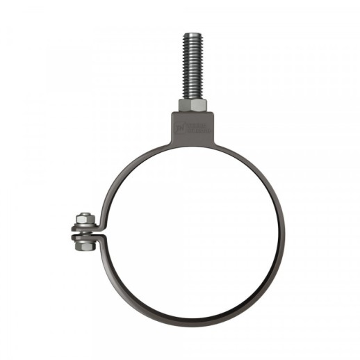 ТехноНИКОЛЬ 125/82 Хомут трубы Универсальный ПВХ L=140мм, Темно-Коричневый