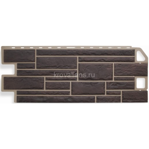 Панель Камень ЖЖЕНЫЙ (1,140м х 0,480 м х 0,019м) 4,38 кв.м/уп. Альта Профиль 10шт/уп