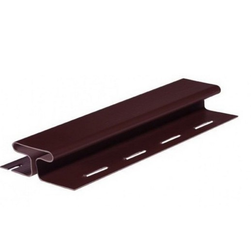 FineBer H-профиль Extra Acrylic темный дуб 3,05м (16шт/уп)