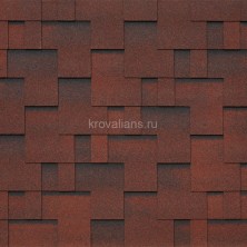 Гибкая черепица Tegola Lazio Amarone 410 2.86м2 56шт/пал ДО ОКОНЧАНИЯ СКЛ. ОСТАТКОВ