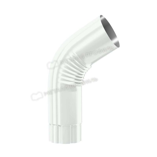 МП Колено трубы D150 RAL 9003, белый