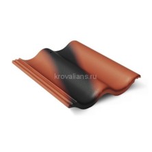 Рядовая цементно-песчаная черепица BRAAS (Браас) Янтарь (420х330 мм) /1 шт/