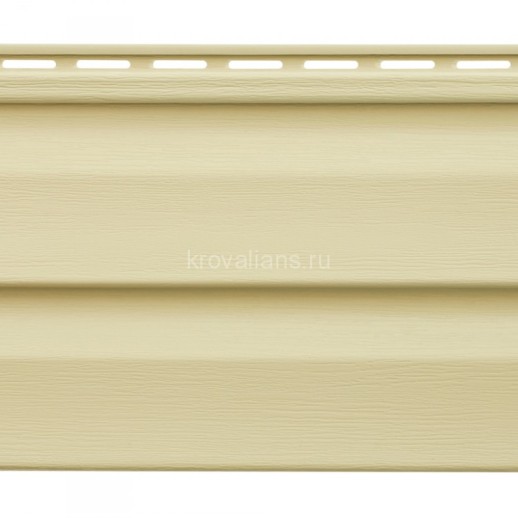 Сайдинг Альта-профиль Аляска Классик Панель виниловая 3,00 х 0,205 м (Ивори) /панель/
