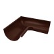 Угол желоба 90 внутренний AquaSystem (Аквасистем) Pu Matt 125/90 ral 8017 1 шт