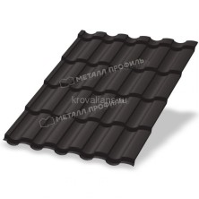 Металлочерепица МеталлПрофиль Монтекристо-XL (Colorcoat Prisma-03-RR32-0.5) /1 кв.м./
