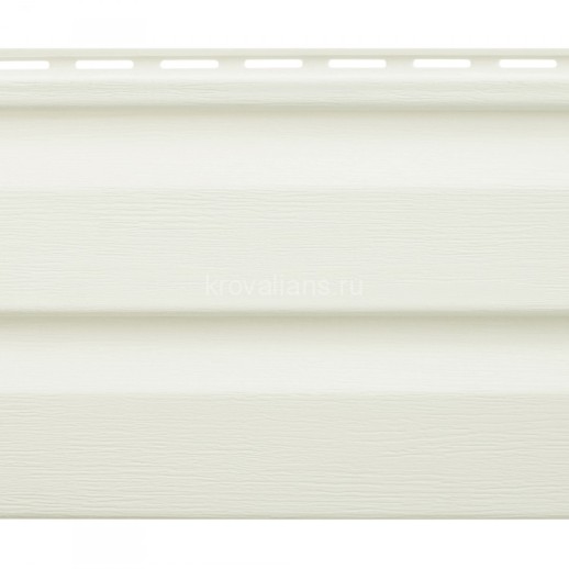 Сайдинг Альта-профиль Аляска Классик Панель виниловая 3,00 х 0,205 м (Сноу) /панель/